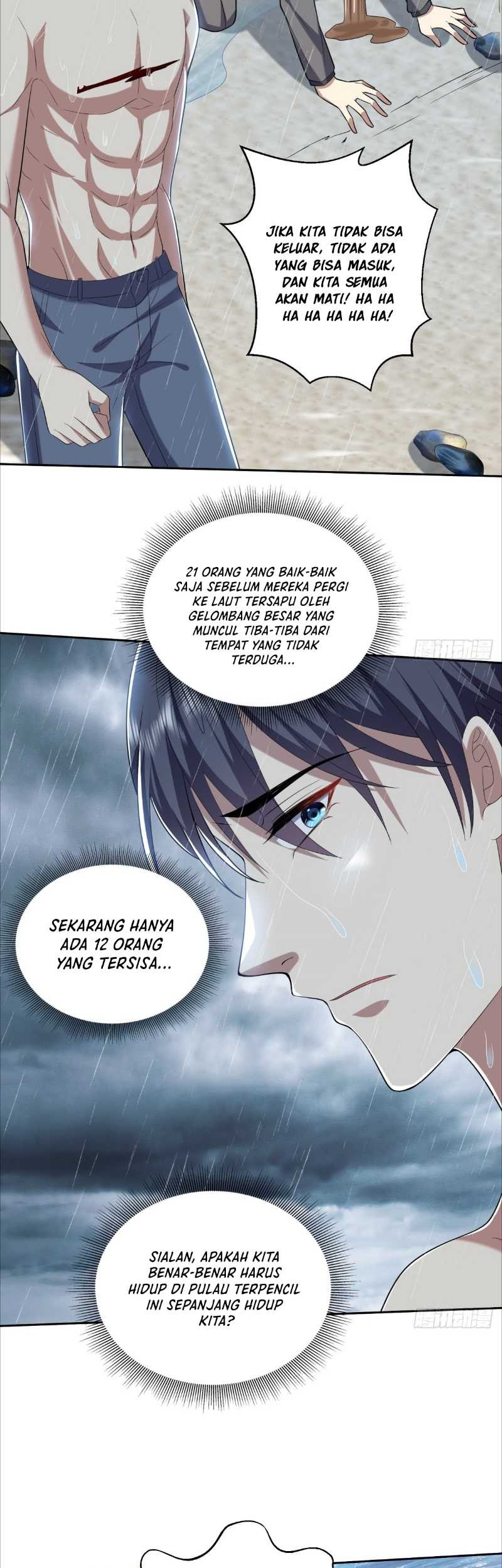 On a Deserted Island with Beautiful Sisters Chapter 12 Gambar 12