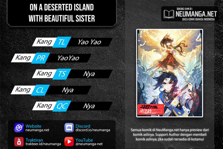 Baca Komik On a Deserted Island with Beautiful Sisters Chapter 08 Gambar 1