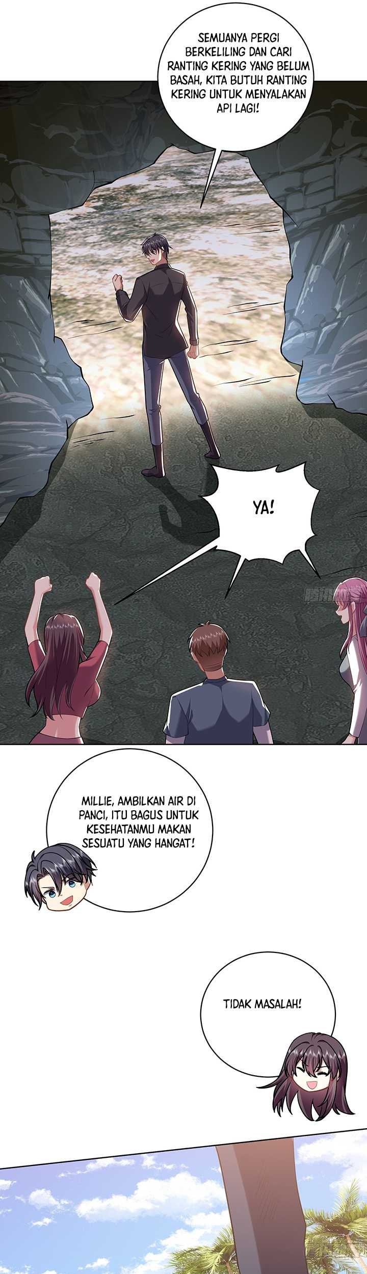 On a Deserted Island with Beautiful Sisters Chapter 05 Gambar 28