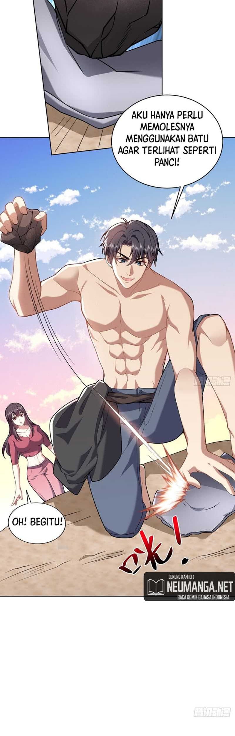 On a Deserted Island with Beautiful Sisters Chapter 04 Gambar 24