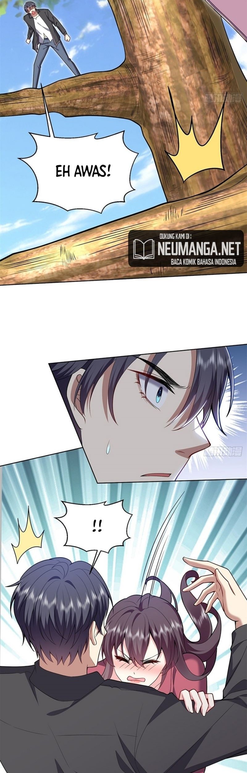 On a Deserted Island with Beautiful Sisters Chapter 03 Gambar 42