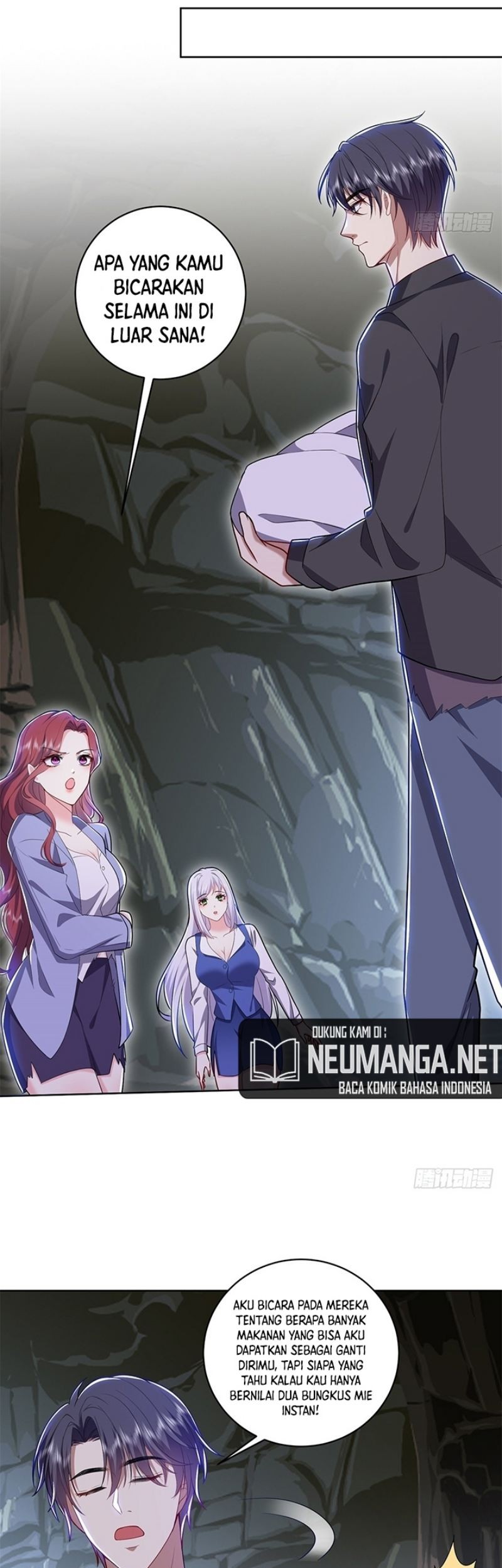On a Deserted Island with Beautiful Sisters Chapter 03 Gambar 18