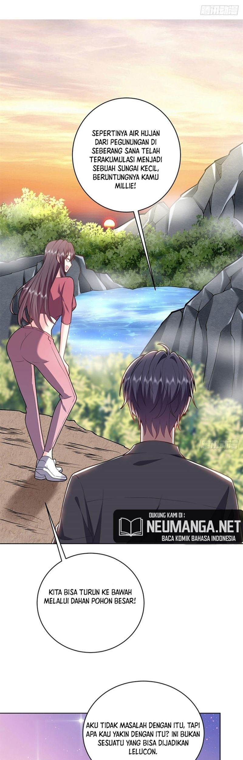 On a Deserted Island with Beautiful Sisters Chapter 03 Gambar 24