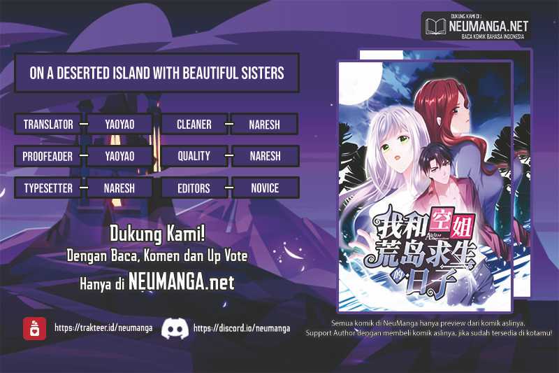 Baca Komik On a Deserted Island with Beautiful Sisters Chapter 02 Gambar 1