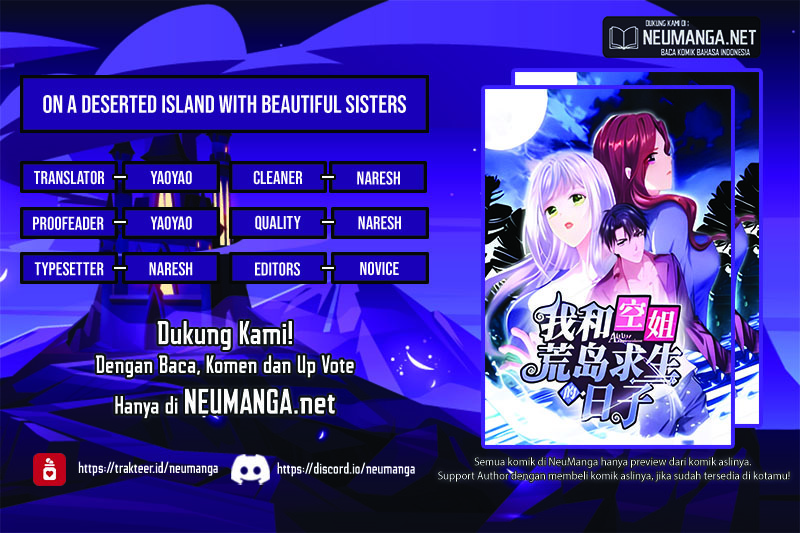Baca Komik On a Deserted Island with Beautiful Sisters Chapter 01 Gambar 1