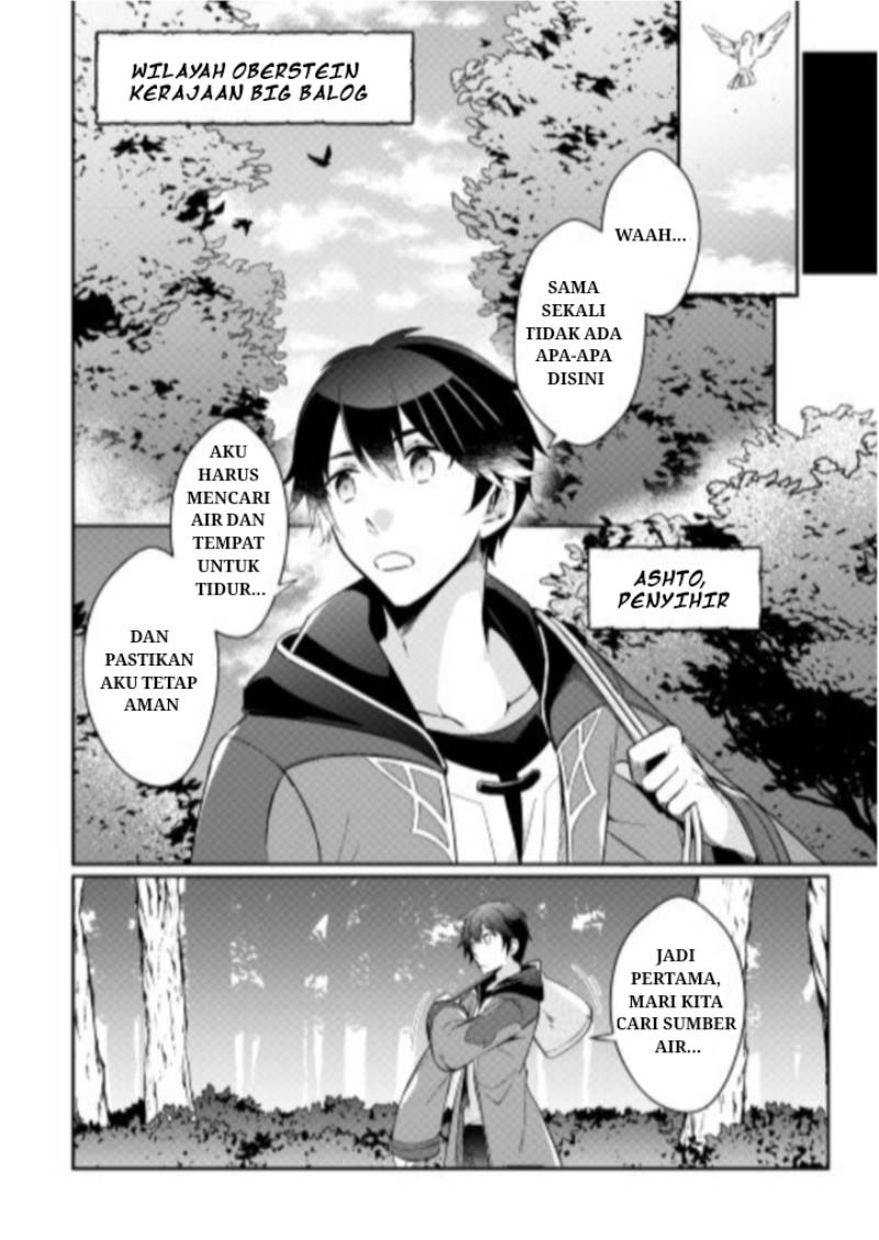 Daijizen no Mahoutsukai Ashuto, Sutareta Ryouchi de Slow Life Chapter 01 Gambar 3