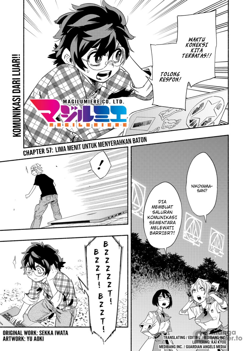 Baca Kabushiki Gaisha MagiLumiere Chapter 57 Gambar 2