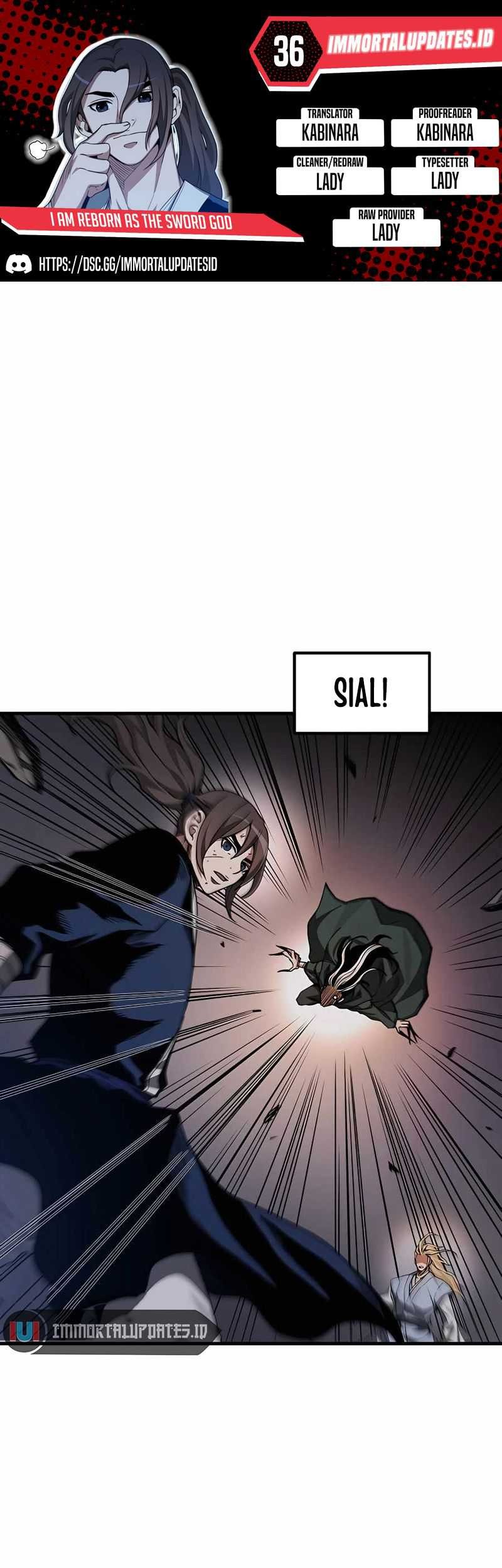 Baca Komik I Am Reborn As The Sword God Chapter 36 Gambar 1
