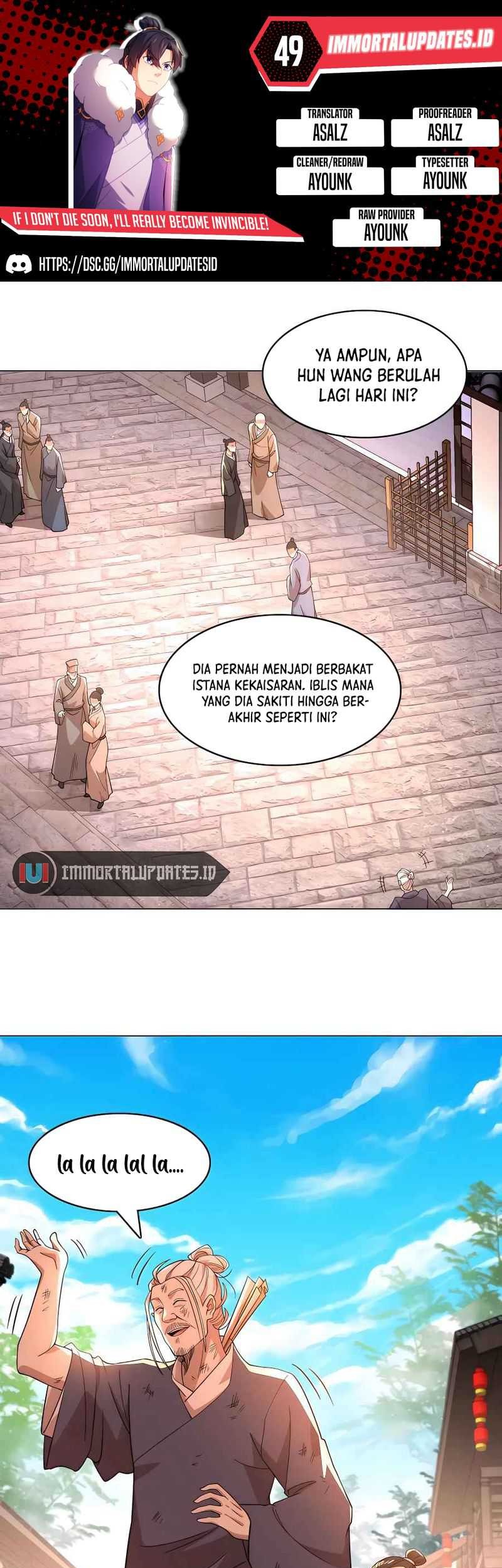 Baca Komik If I Don’t Die, I’ll Be Invincible Chapter 49 Gambar 1