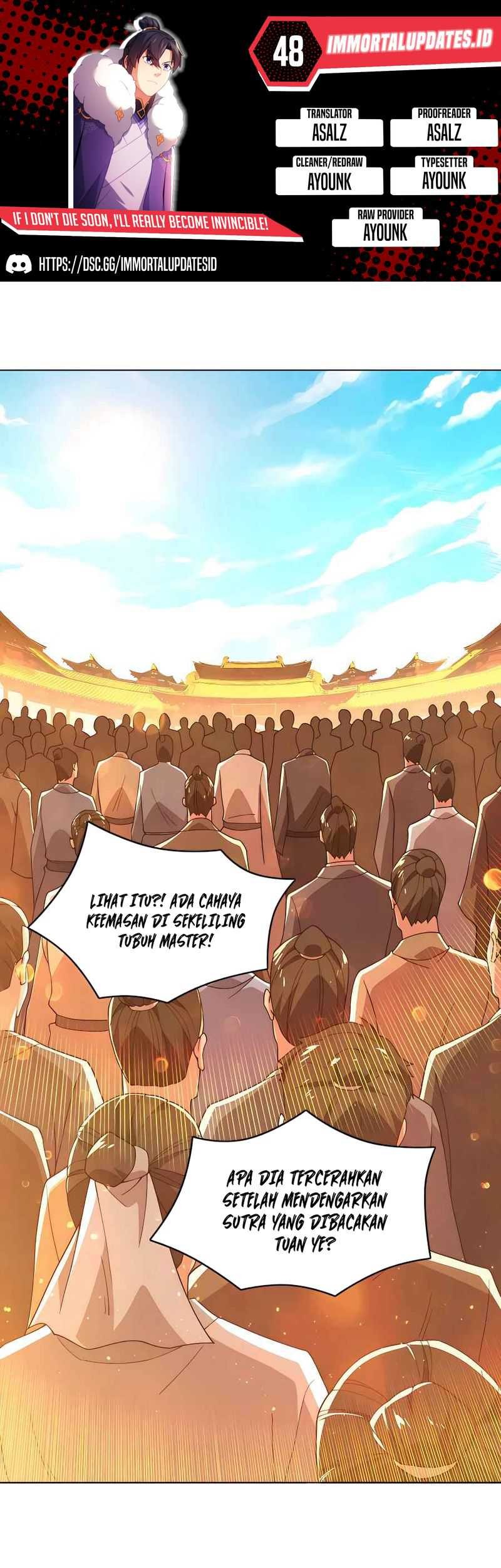 Baca Komik If I Don’t Die, I’ll Be Invincible Chapter 48 Gambar 1
