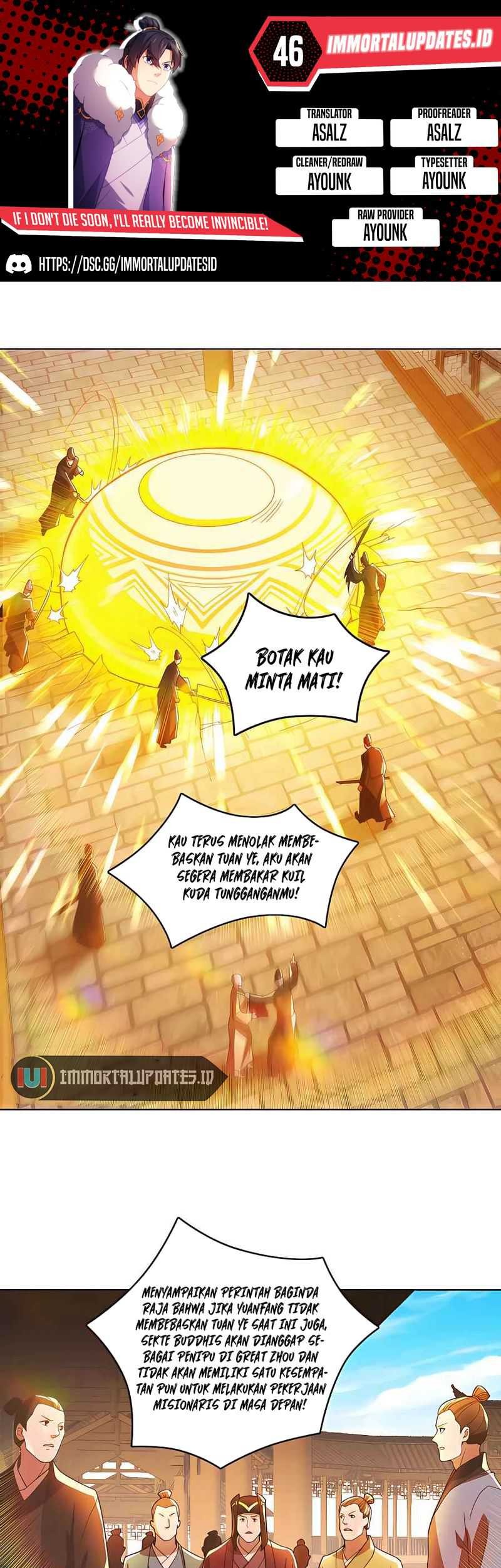 Baca Komik If I Don’t Die, I’ll Be Invincible Chapter 46 Gambar 1