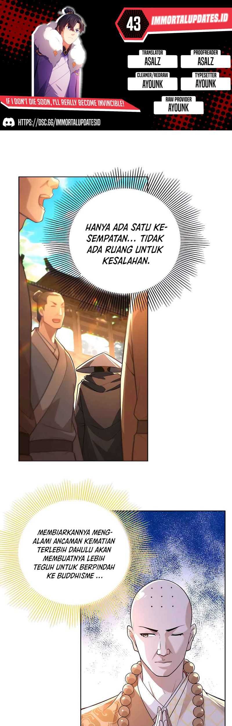 Baca Komik If I Don’t Die, I’ll Be Invincible Chapter 43 Gambar 1