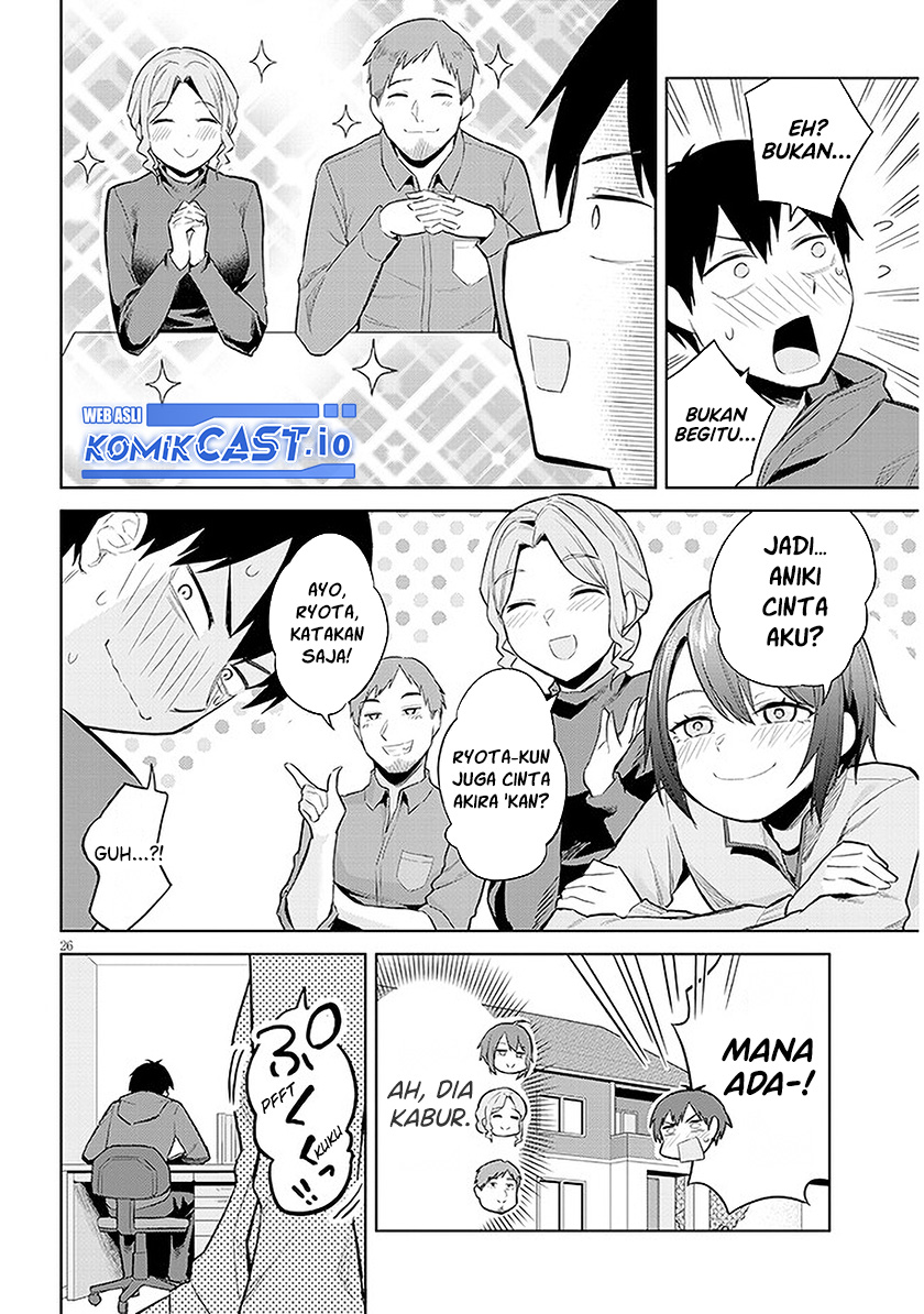 Jitsu wa Gimai (Imouto) deshita. ~Saikin de Kitagiri no Otouto no Kyorikan ga Yatara Chikaiwake~ Chapter 12 Gambar 27