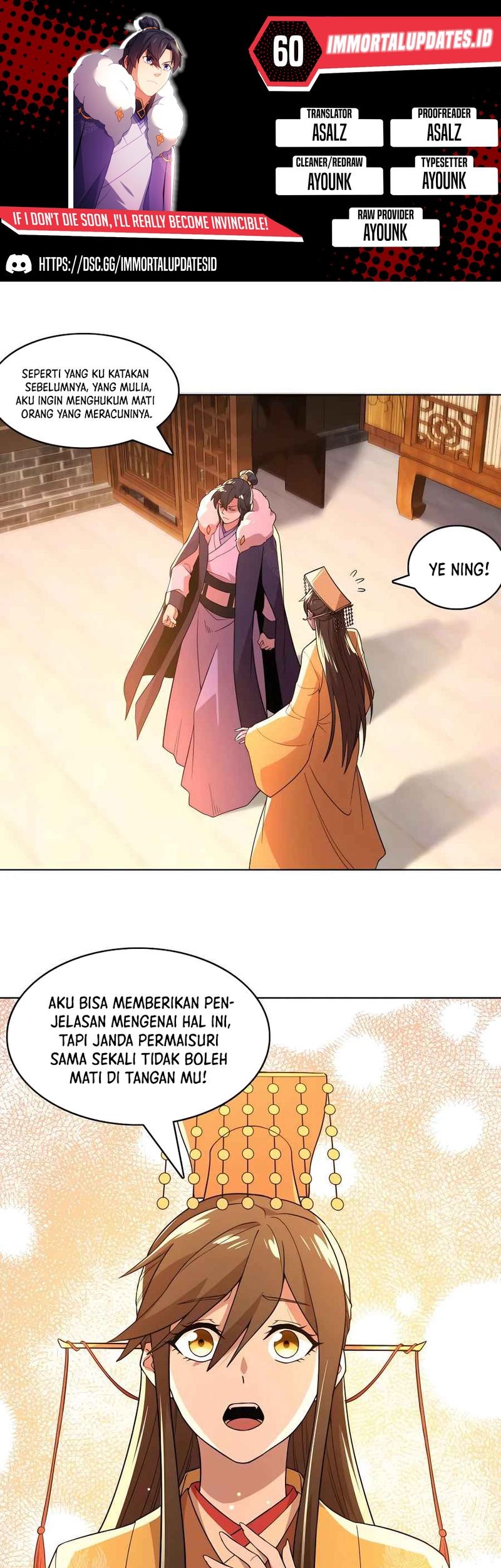 Baca Komik If I Don’t Die, I’ll Be Invincible Chapter 60 Gambar 1