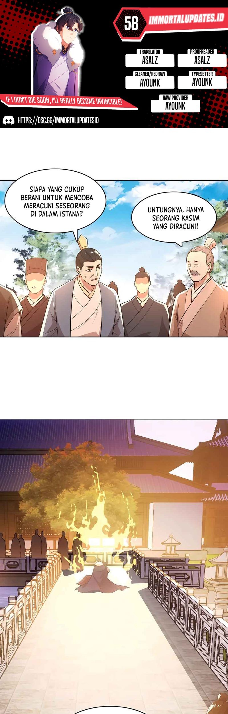 Baca Komik If I Don’t Die, I’ll Be Invincible Chapter 58 Gambar 1