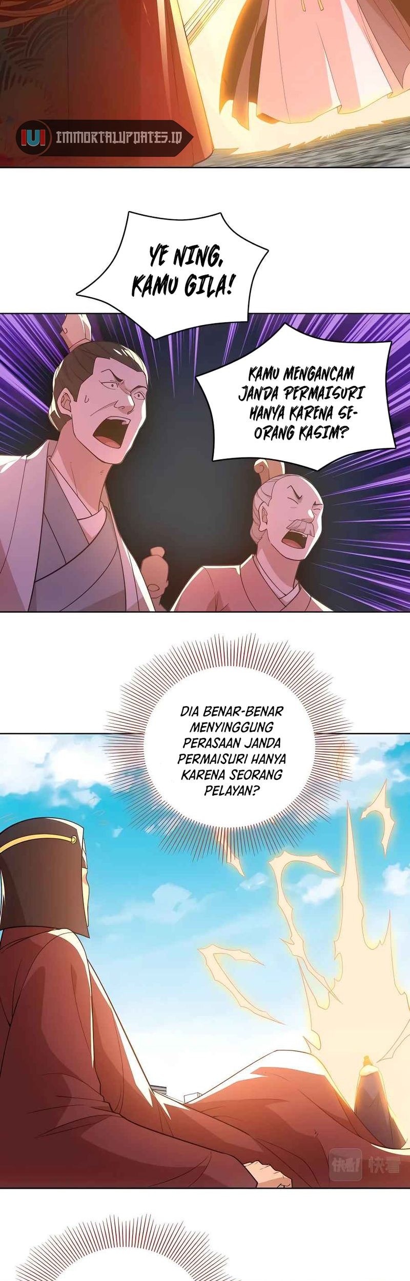 If I Don’t Die, I’ll Be Invincible Chapter 58 Gambar 15