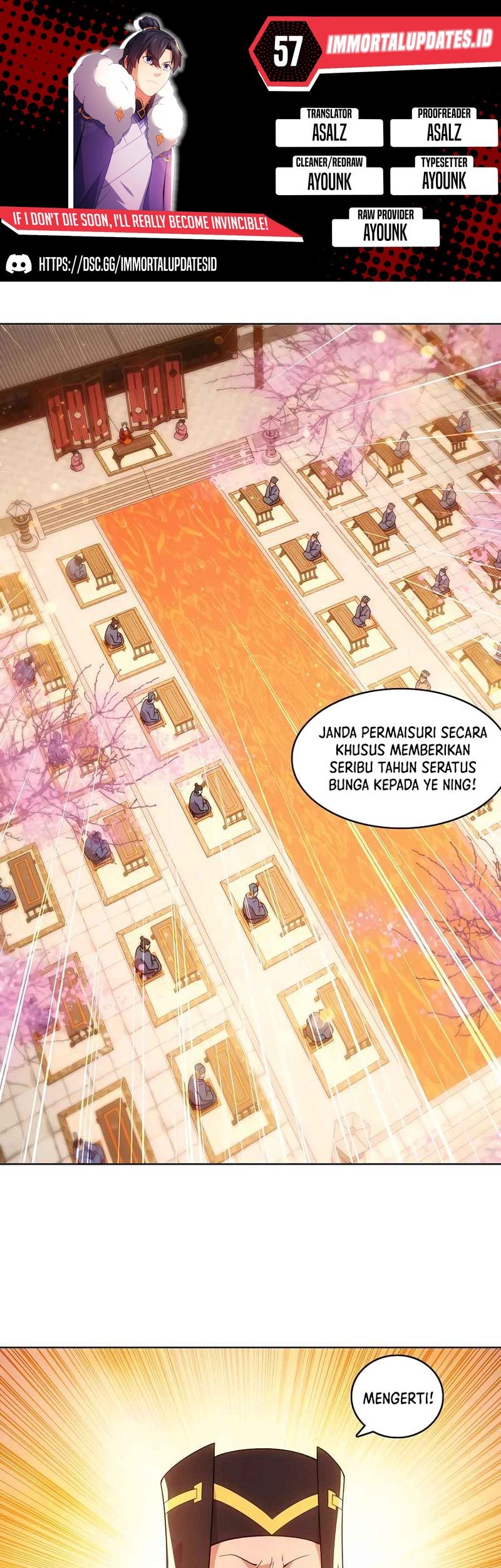 Baca Komik If I Don’t Die, I’ll Be Invincible Chapter 57 Gambar 1