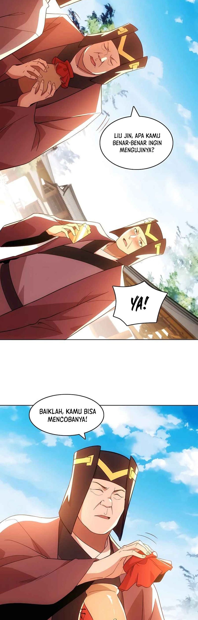 If I Don’t Die, I’ll Be Invincible Chapter 57 Gambar 14