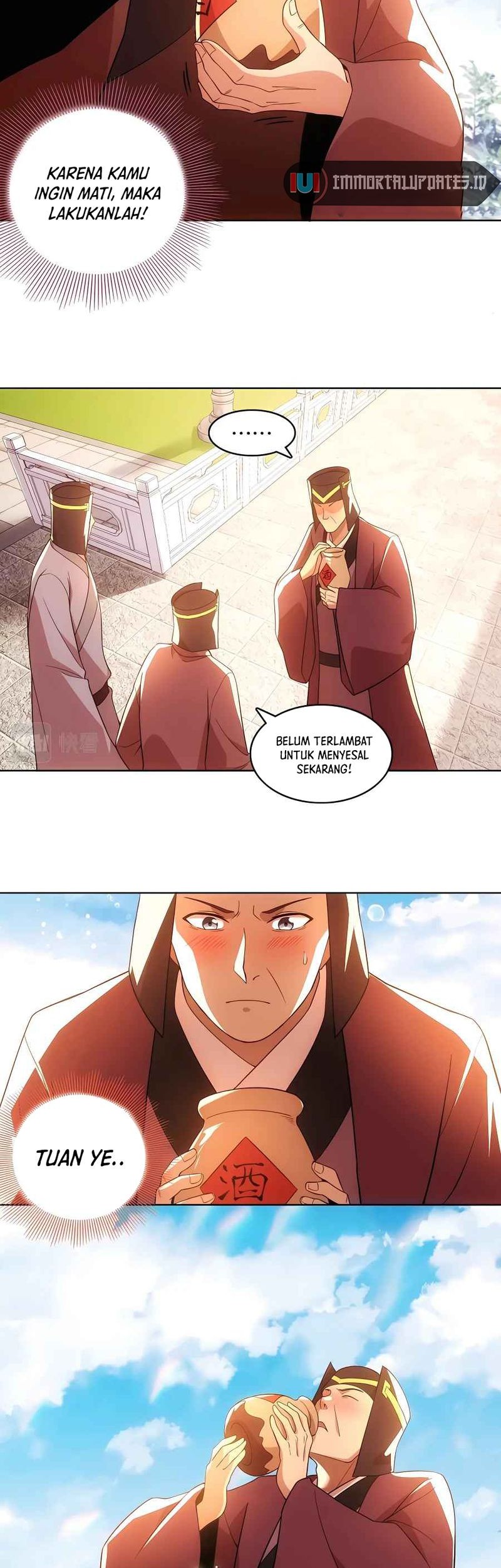 If I Don’t Die, I’ll Be Invincible Chapter 57 Gambar 15