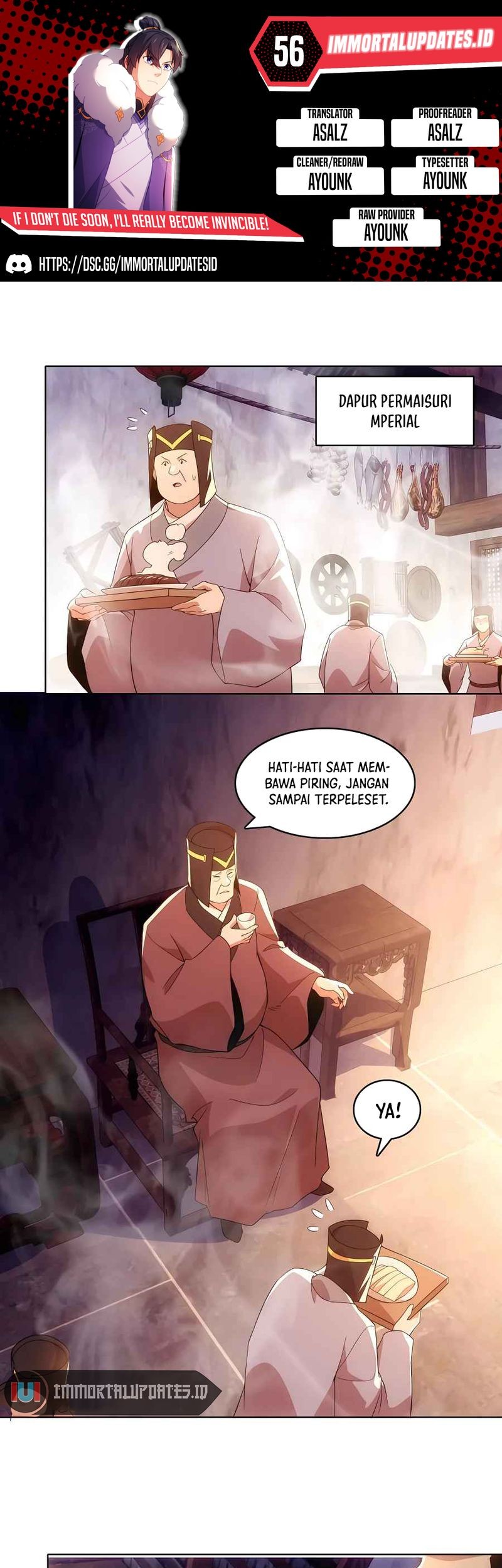 Baca Komik If I Don’t Die, I’ll Be Invincible Chapter 56 Gambar 1
