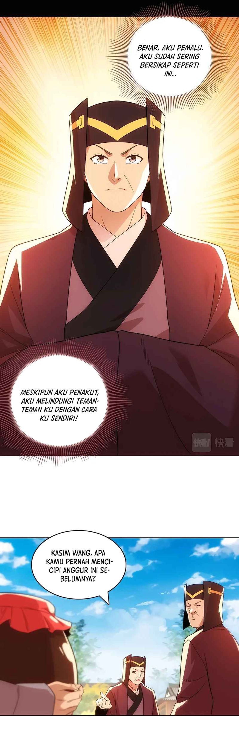 If I Don’t Die, I’ll Be Invincible Chapter 56 Gambar 17