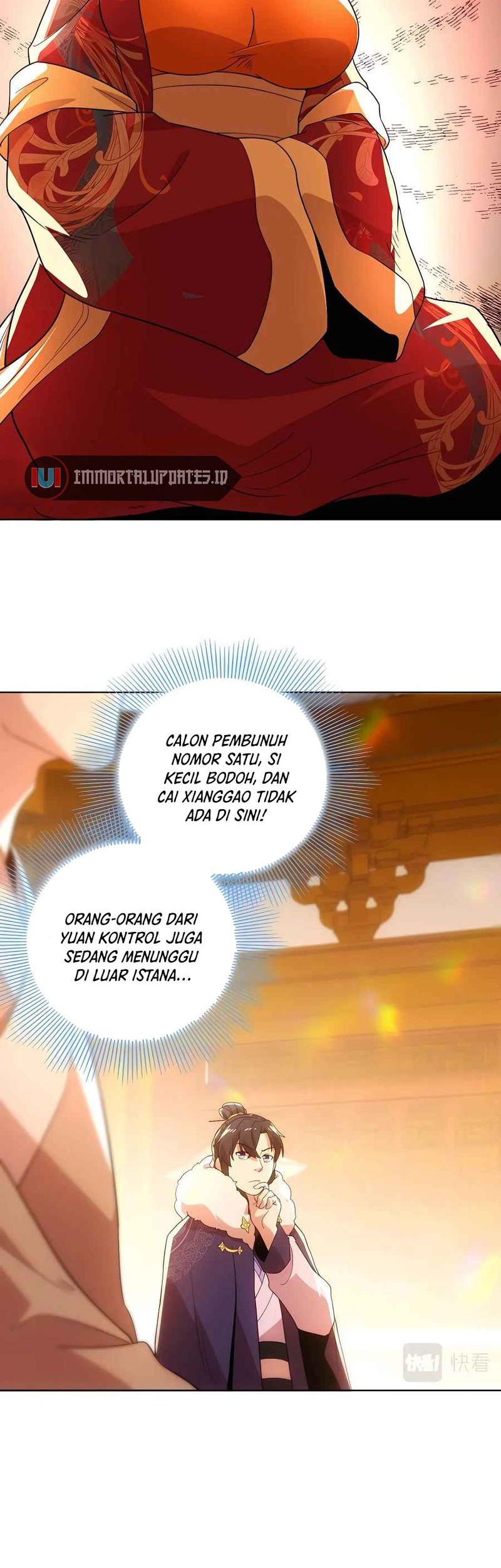 If I Don’t Die, I’ll Be Invincible Chapter 55 Gambar 20