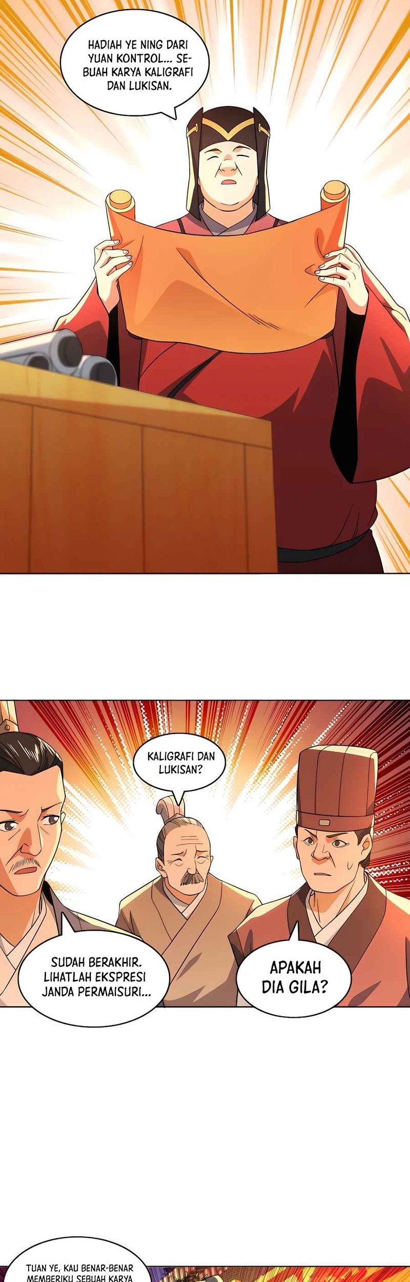 If I Don’t Die, I’ll Be Invincible Chapter 53 Gambar 14