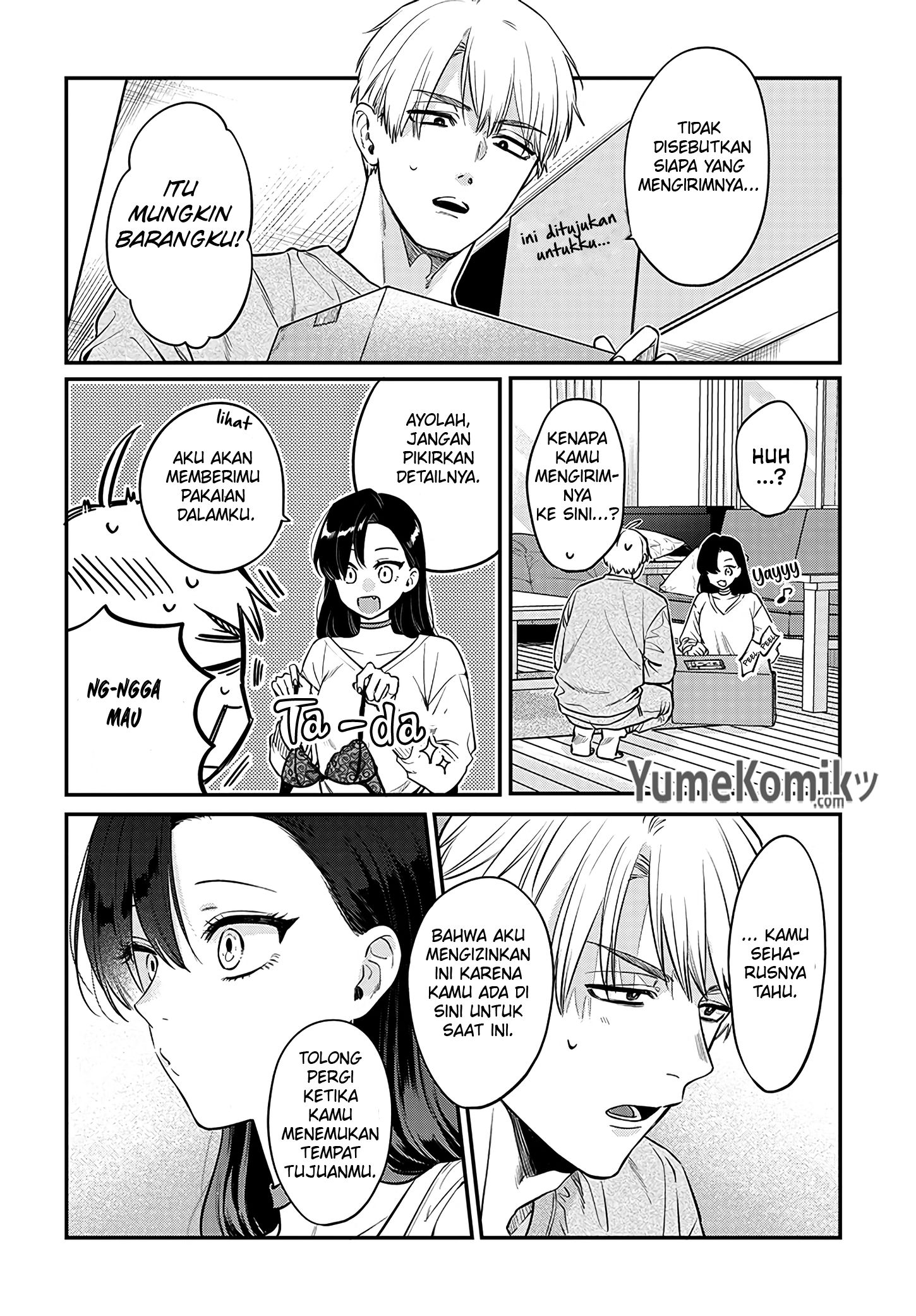 Mi-chan wa Kawaretai Chapter 03 Gambar 11