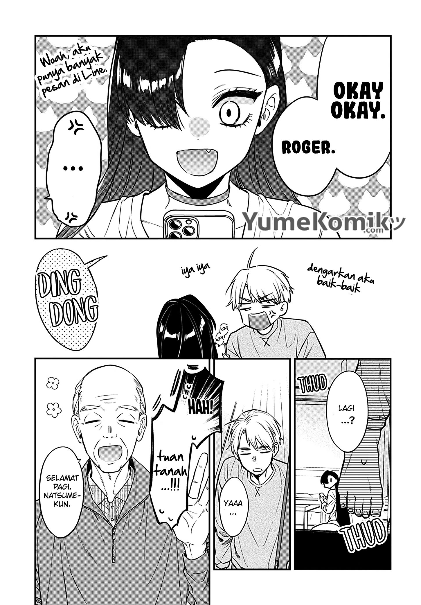 Mi-chan wa Kawaretai Chapter 03 Gambar 12