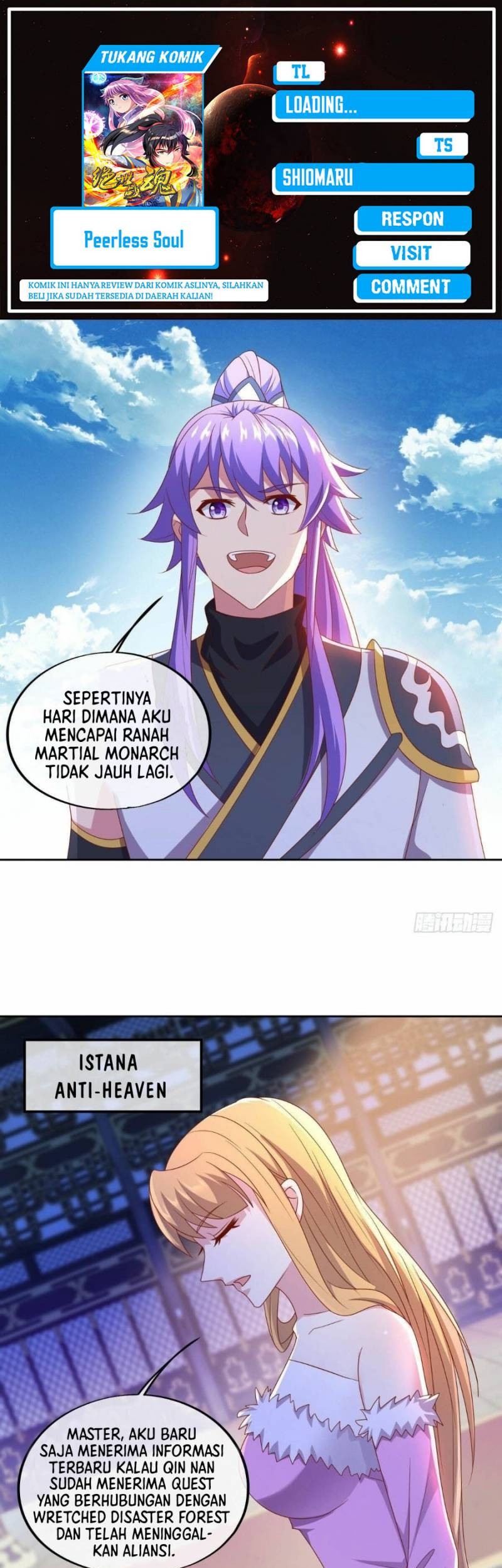 Baca Komik Peerless Soul Chapter 492 Gambar 1