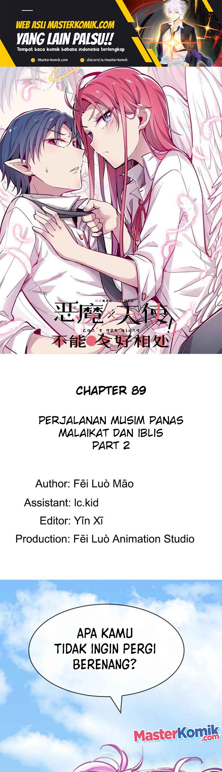 Baca  Demon X Angel, Can’t Get Along! Chapter 89 Gambar 2