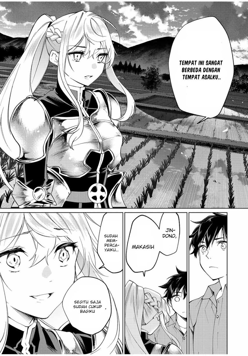 Tanbo de Hirotta Onna Kishi, Inaka de Ore no Yome da to Omowareteiru Chapter 05 Gambar 14