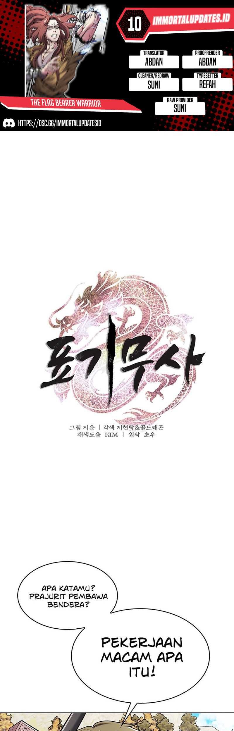 Baca Komik The Flag Bearer Warrior Chapter 10 Gambar 1