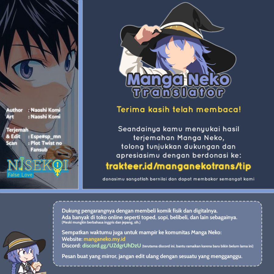 Nisekoi Chapter 230.6 Gambar 7