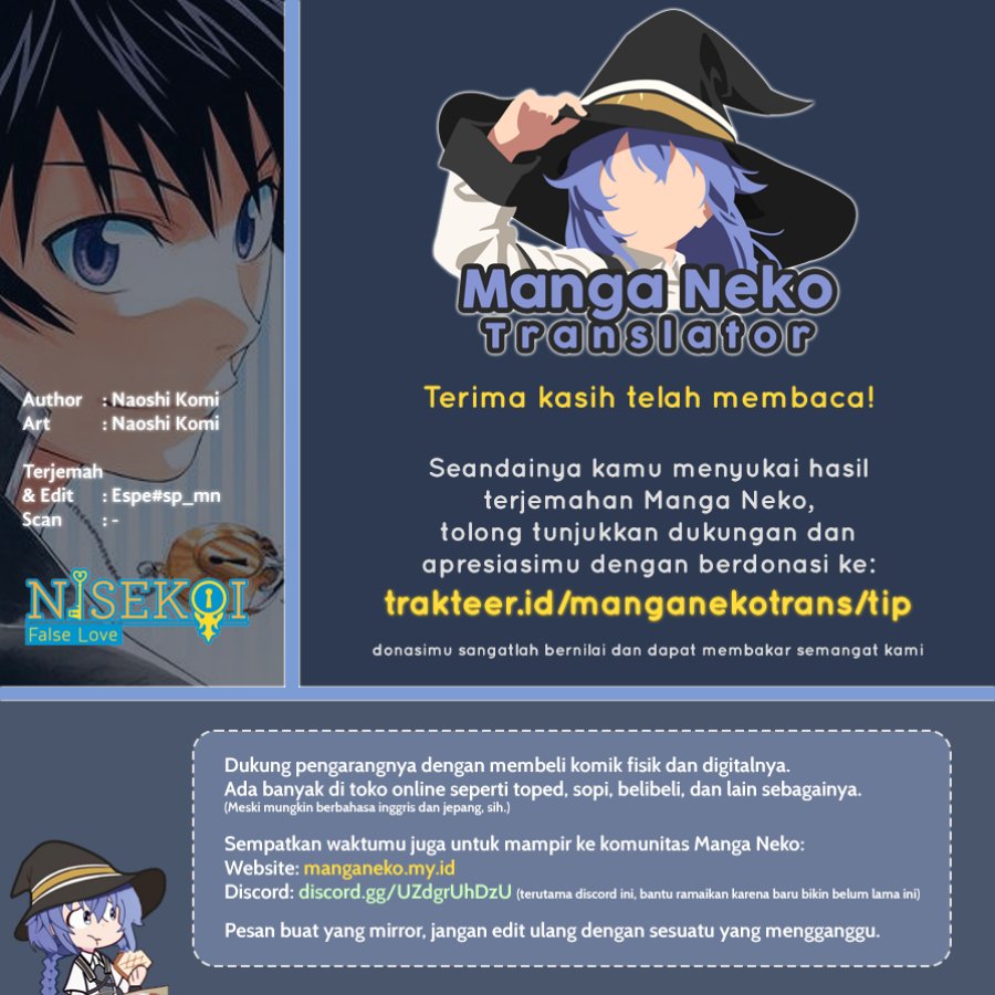 Nisekoi Chapter 230.5 Gambar 8