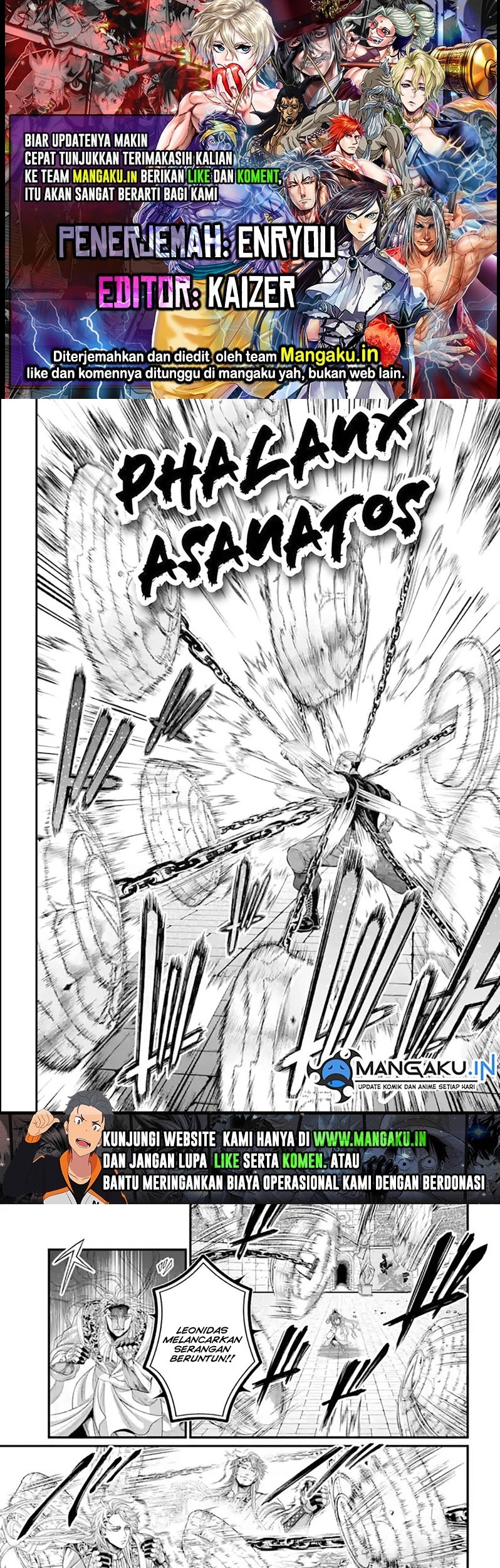 Baca Komik Shuumatsu no Valkyrie Chapter 80.2 Gambar 1