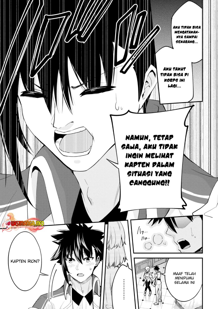 Seikishi ni Natta kedo Danchou no Oppai ga Sugosugite Kokoro ga Kiyomerarenai Chapter 18.2 Gambar 6