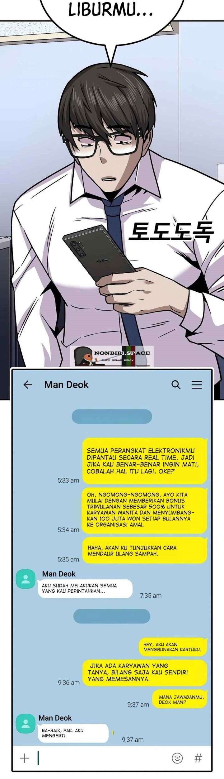 Hand over the Money! Chapter 09 Gambar 53