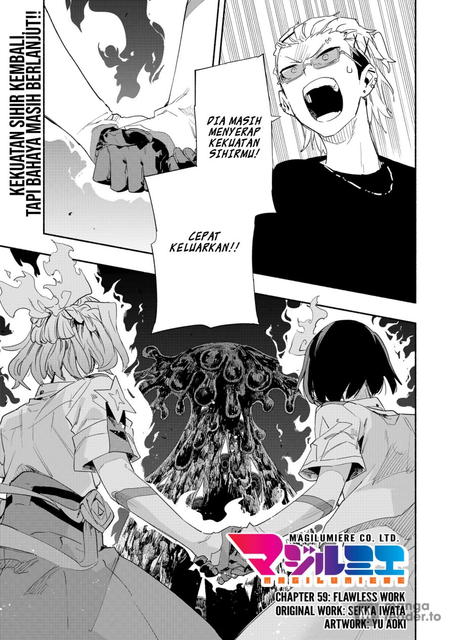 Baca  Kabushiki Gaisha MagiLumiere Chapter 59 Gambar 2