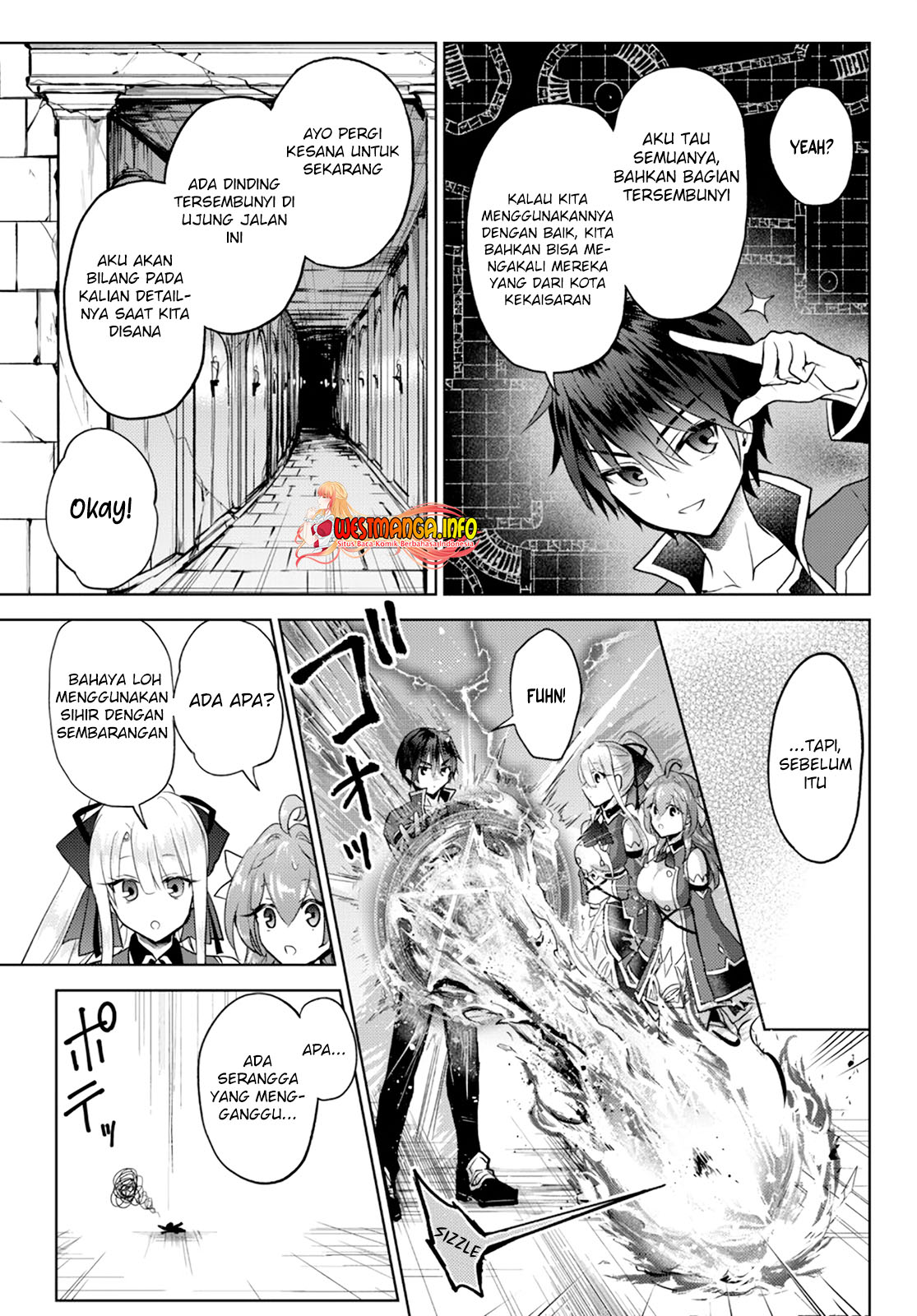 Nishuume Cheat no Tensei Madoushi 〜Saikyou ga 1000-nengo ni Tensei Shitara, Jinsei Yoyū Sugimashita〜 Chapter 10.1 Gambar 9