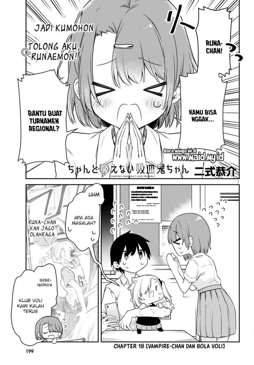 Chanto Suenai Kyuuketsuki-chan Chapter 18 Gambar 3