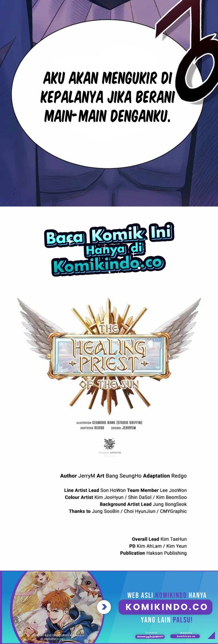 The Healing Priest Of The Sun Chapter 57 Gambar 65