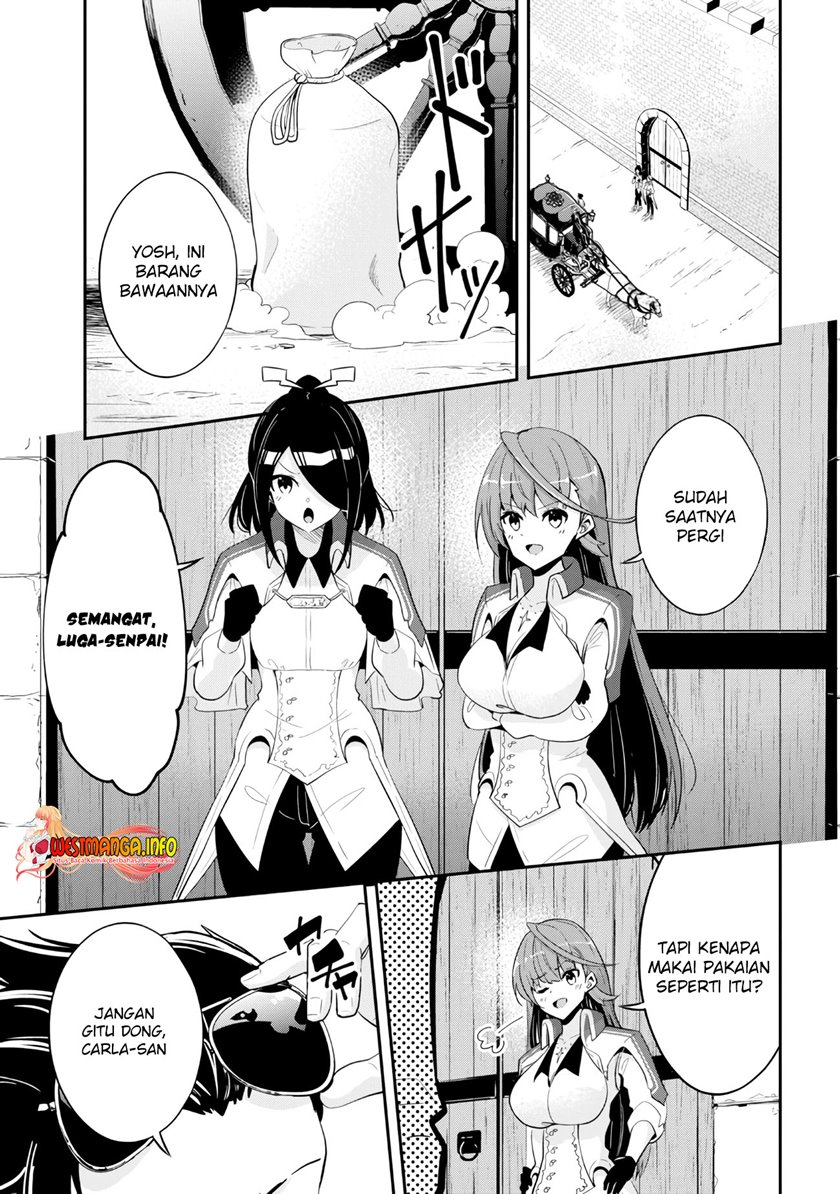 Seikishi ni Natta kedo Danchou no Oppai ga Sugosugite Kokoro ga Kiyomerarenai Chapter 19.1 Gambar 3