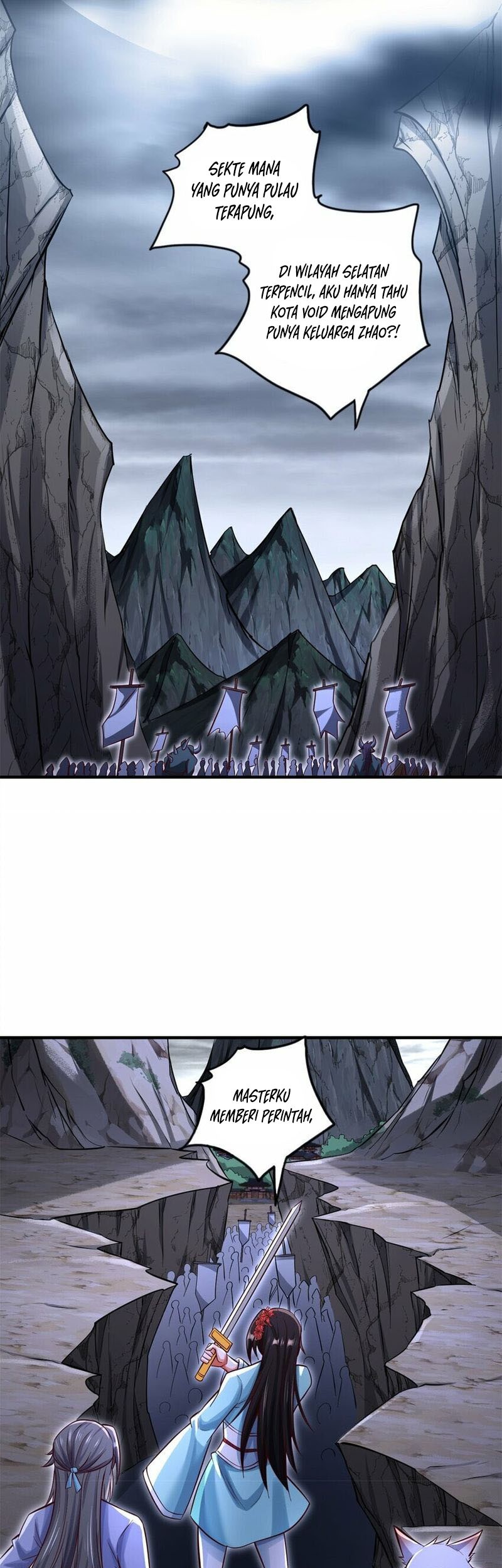 With a Sword Domain, I Can Become the Sword Saint Chapter 55 Gambar 9