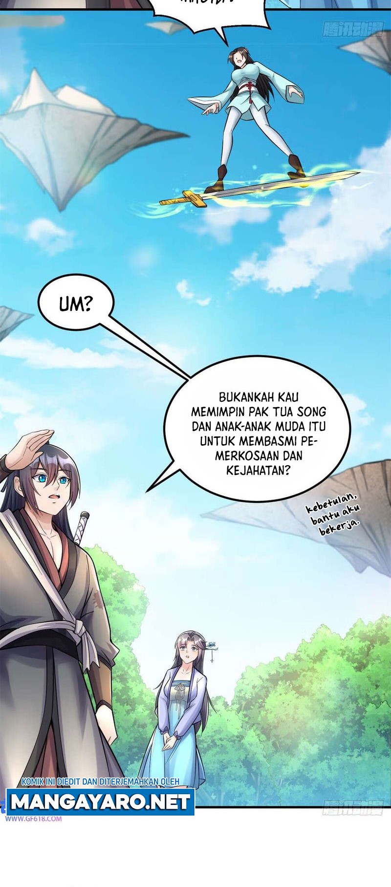 With a Sword Domain, I Can Become the Sword Saint Chapter 54 Gambar 13