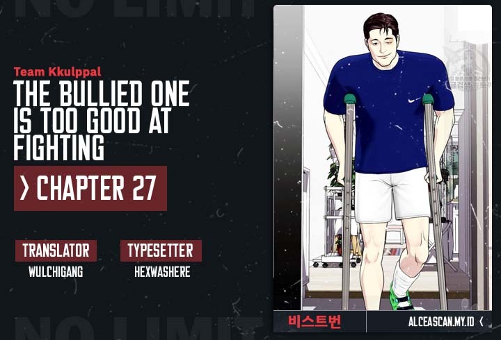 Baca Komik The Bullied One Is Too Good at Fighting Chapter 27 Gambar 1
