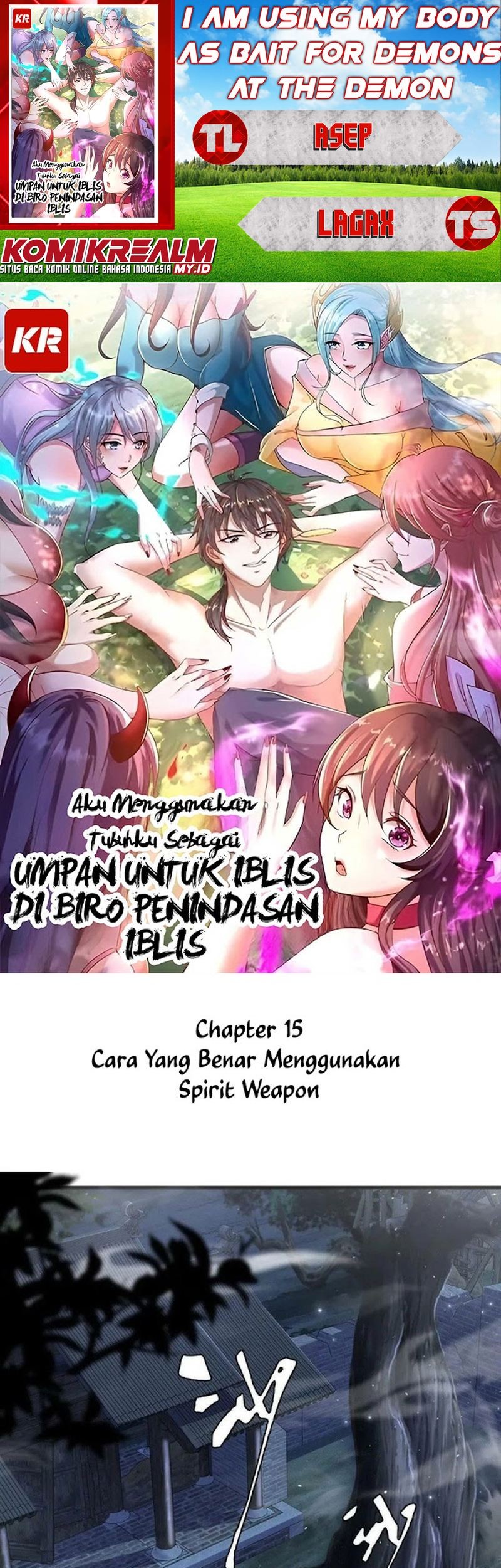 Baca Komik I Am Using My Body As Bait For Demons At The Demon Suppression Bureau Chapter 15 Gambar 1