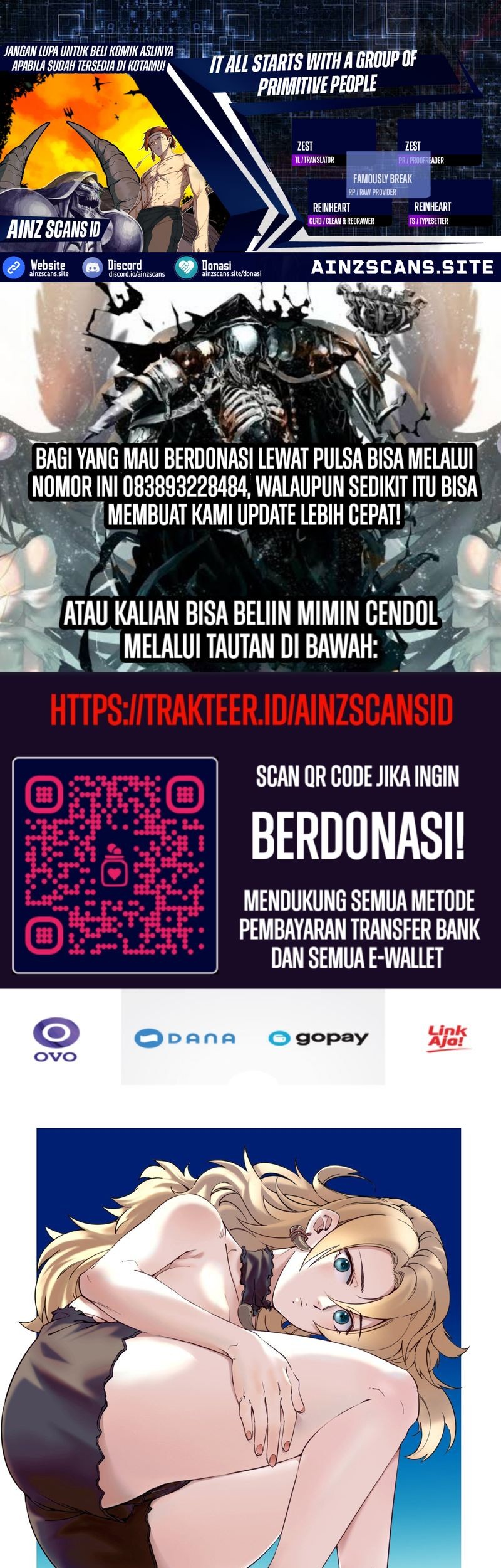 Baca Komik It All Starts With A Group Of Primitive People Chapter 13 Gambar 1