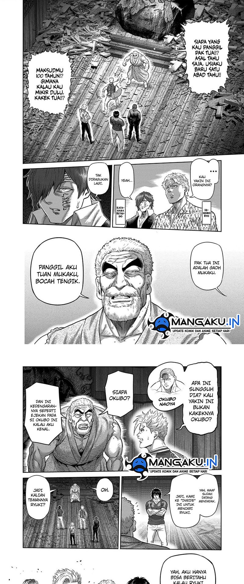 Baca  Kengan Omega Chapter 206 Gambar 2