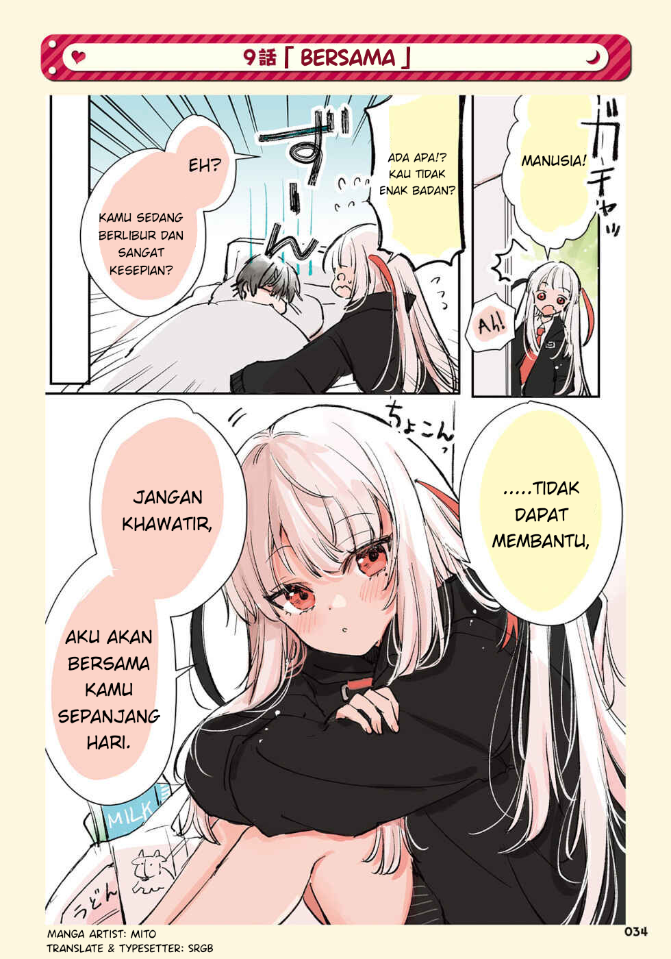 Baca Komik The Grim Reaper Falls in Love With a Human Chapter 09 Gambar 1
